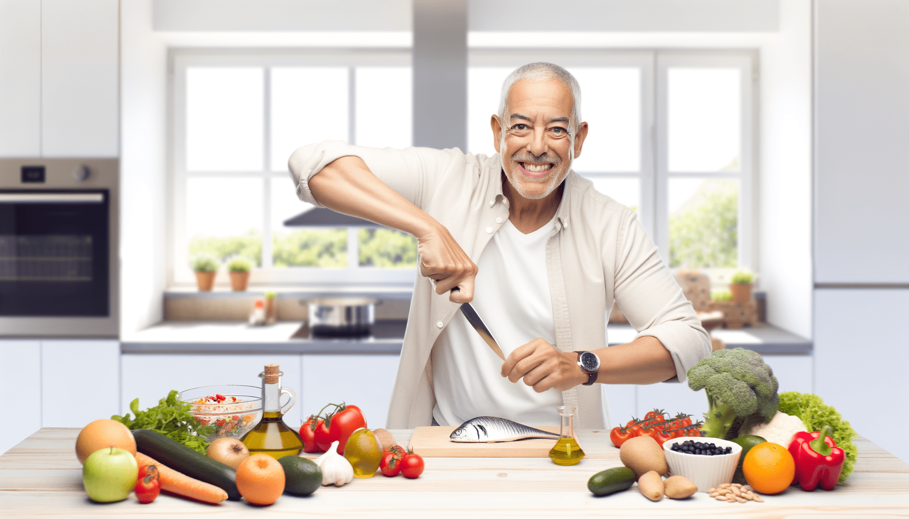 The Anti-Aging Effects of Mediterranean Diet for Seniors