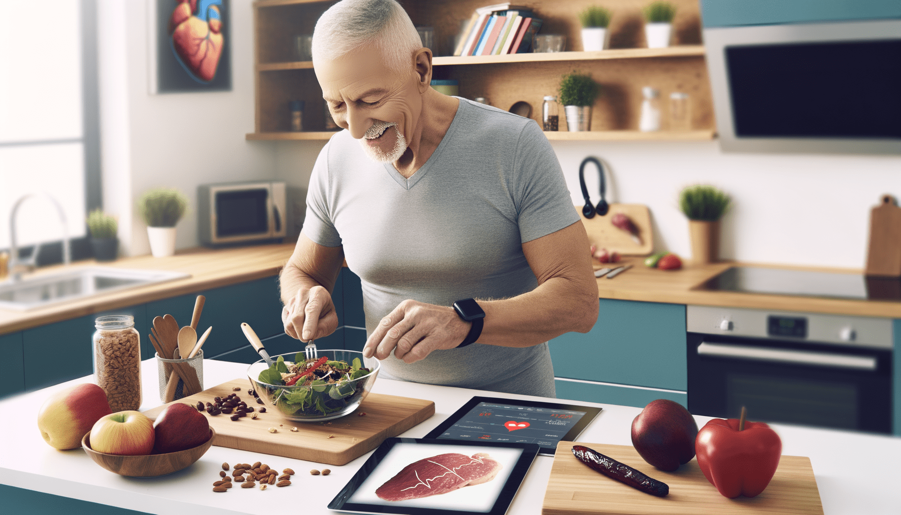 Heart-Healthy Eating Habits for Men Over 55