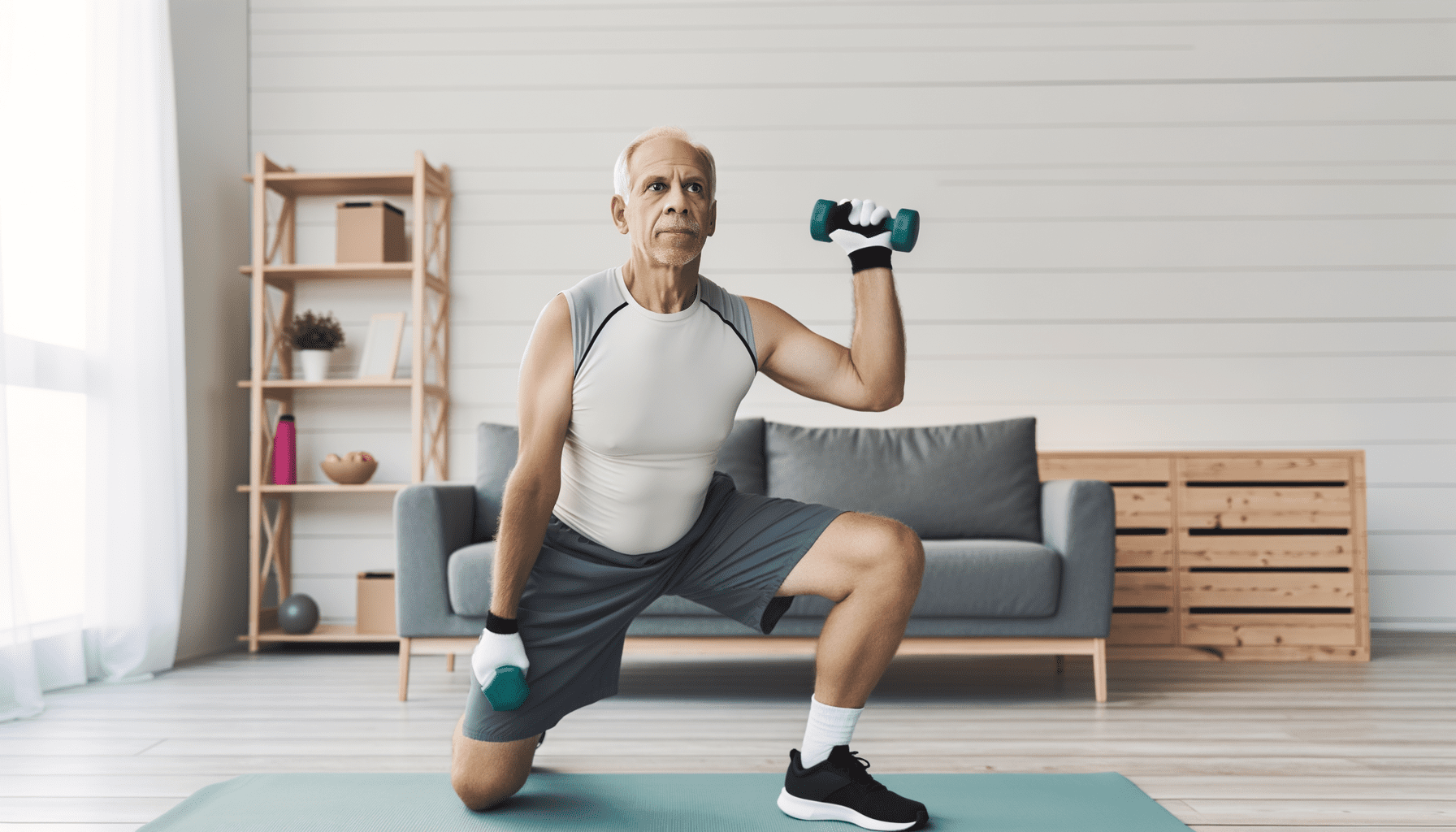 Domestic Drill Sergeant: Home Workout Tactics for Senior Fitness