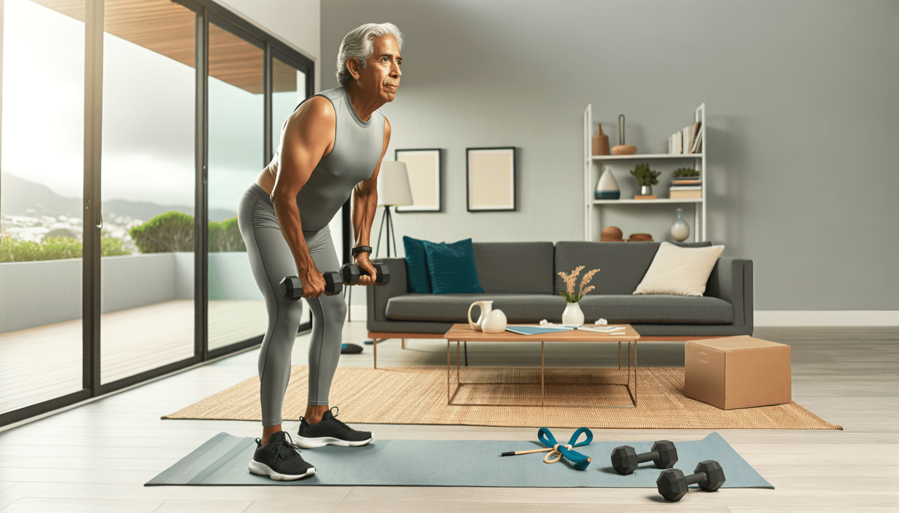 Convenient Fitness: Streamlined Home Workouts for Senior Strength